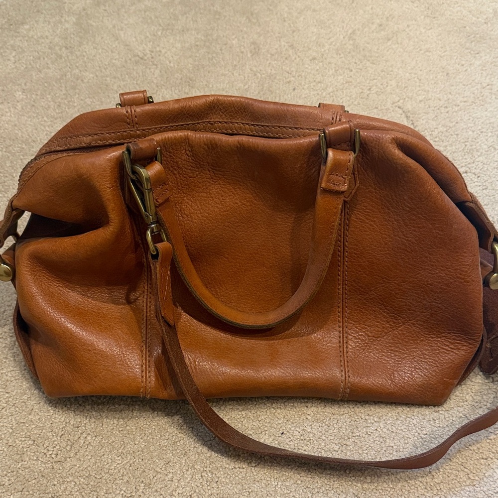 Madewell Tan Leather Handbag - Picture 2 of 7